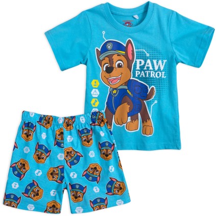 Chlapčenské pyžamo PAW PATROL CHASE svetlo modré