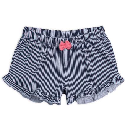 Dievčenské pyžamové šortky SNOOPY modré prúžky