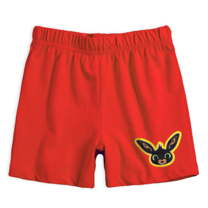 Chlapčenské pyžamové šortky BING červené