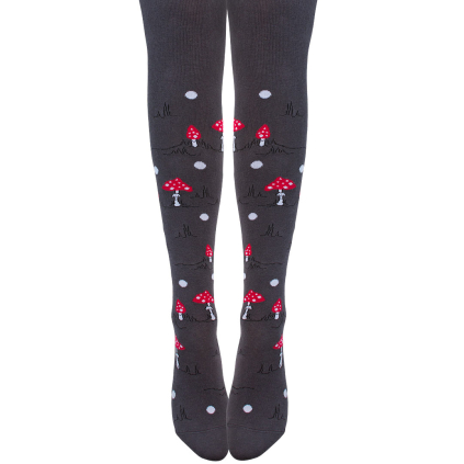 Dievčenské pančuchy GATTA MUCHOTRÁVKY šedé