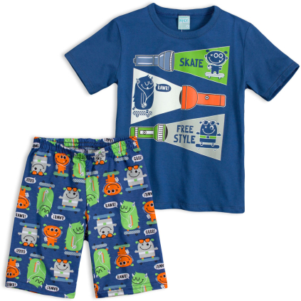 Chlapčenské pyžamo KYLY FREE STYLE modré