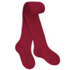 Jednofarebné pančuchy bordó 60D