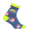 Detské ponožky TROLLS modrý melír