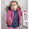 Dojčenská zimní bunda DIRKJE SHINE BRIGHT