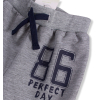 Dojčenské tepláky KNOT SO BAD PERFECT DAY šedý melír