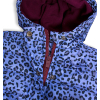 Dievčenská zimná bunda LEMON BERET POTLAČ modrá
