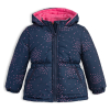 Detská zimná bunda LEMON BERET HVIEZDIČKY tmavo modrá