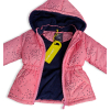 Detská zimná bunda LEMON BERET HVIEZDIČKY ružová