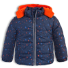 Chlapčenská zimná bunda LEMON BERET GEOMETRIC tmavo modrá