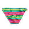 Dievčenské plavky PEBBLESTONE SUMMER STRIPE ružové