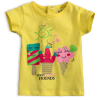 Dievčenská letná súprava  KNOT SO BAD FUNNY FRIENDS žltá