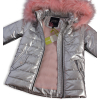 Dievčenská zimná bunda LEMON BERET PURPOSE strieborná