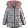 Dievčenská zimná bunda LEMON BERET PURPOSE strieborná