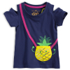 Dievčenské tričko LEMON BERET ANANÁS modré