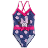 Dievčenské plavky vcelku DISNEY MINNIE BODKY modré