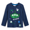 Chlapčenské tričko s preklápacími flitrami TOY STORY THE ALIENS modré