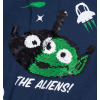 Chlapčenské tričko s preklápacími flitrami TOY STORY THE ALIENS modré