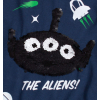 Chlapčenské tričko s preklápacími flitrami TOY STORY THE ALIENS modré