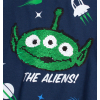 Chlapčenské tričko s preklápacími flitrami TOY STORY THE ALIENS modré