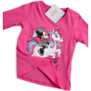 Dievčenské tričko DISNEY MINNIE JEDNOROŽEC stredne ružové