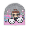 Dievčenská čiapka a rukavice L.O.L SURPRISE BABY šedá