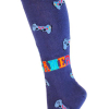 Chlapčenské pančuchy so vzorom GATTA GAMER modré
