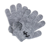 Dievčenské rukavice NAF NAF šedé
