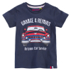 Chlapčenské tričko z BIO bavlny LEMON BERET GARAGE tmavomodré