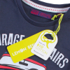 Chlapčenské tričko z BIO bavlny LEMON BERET GARAGE tmavomodré