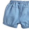 Dojčenské dievčenské šortky KNOT SO BAD DENIM svetlomodré