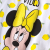 Dievčenské tričko DISNEY MINNIE LEMONS bielo-žlté