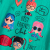 Dievčenské tričko  LEMON BERET COOL FRIENDS zelené