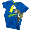 Chlapčenské tričko z bio bavlny LEMON BERET T-REX ROARR modré