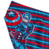 Chlapčenské plavky AVENGERS CAPTAIN AMERICA modré