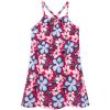Dievčenské letné šaty KYLY FLORAL červené