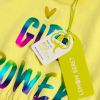 Dievčenské šaty LEMON BERET GIRL POWER žlté