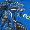 Chlapčenské tričko LEMON BERET DINOSAURUS modré