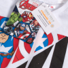 Chlapčenské tričko AVENGERS TEAM biele