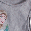 Dievčenské šaty z bio bavlny DISNEY FROZEN MAGICAL šedé
