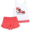 Dievčenské letné pyžamo DISNEY MINNIE bielo-červené