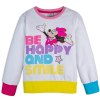 Dievčenská mikina DISNEY MINNIE BE HAPPY biela