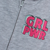 Dievčenská mikina VENERE GRL PWR šedá