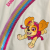 Dievčenské tričko PAW PATROL SKY RAINBOW biele