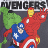 Chlapčenské pyžamo AVENGERS STRONGER šedé