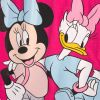 Dievčenské pyžamo DISNEY MINNIE a DAISY ružové