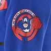 Chlapčenská mikina AVENGERS CAPTAIN AMERICA modrá