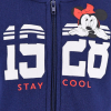 Dievčenská mikina DISNEY MINNIE STAY COOL modrá