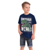 Chlapčenské tričko KYLY DINO WORLD modré