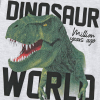 Chlapčenské tričko KYLY DINO WORLD šedé
