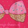 Dievčenské tričko KYLY ICE CREAM ružové